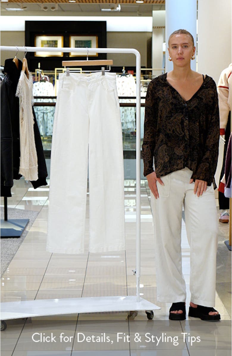 Scottie High Waist Wide Leg Jeans, sales video thumbnail