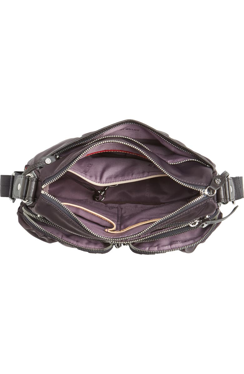 MZ Wallace Paige Crossbody Bag, Alternate, color, Damson