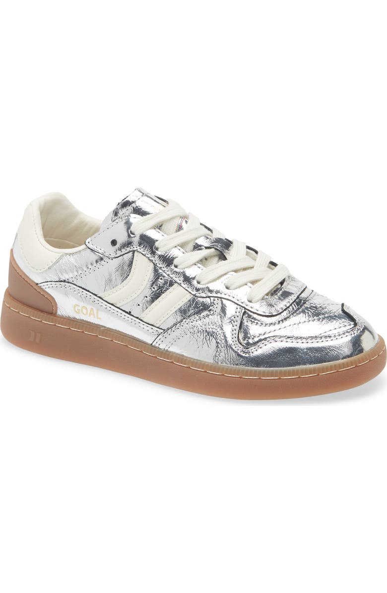 COOLWAY Goal Sneaker, Main, color, Silver