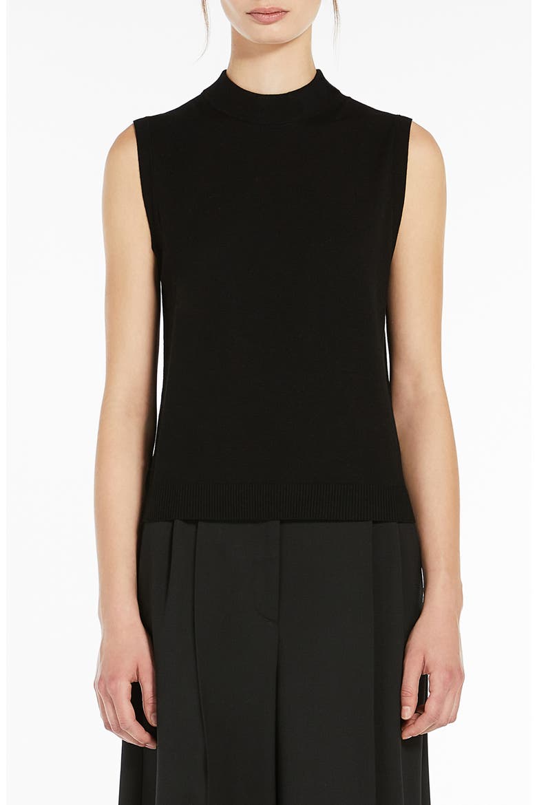 Belgio Sleeveless Top, Main, color, BLACK