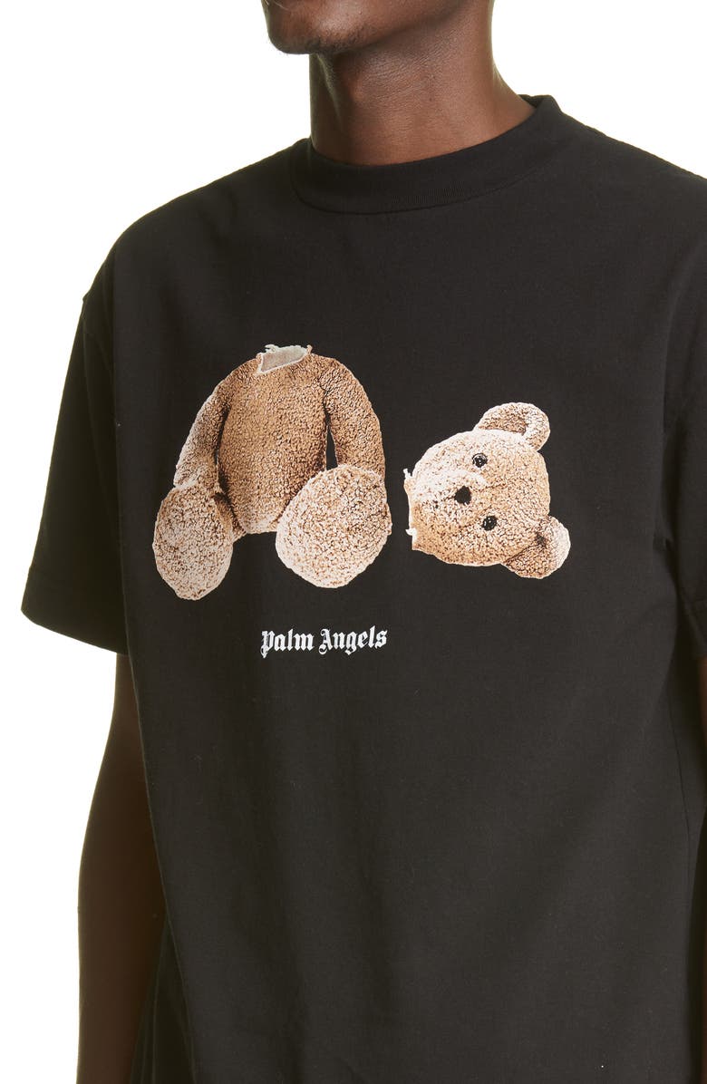 Palm Angels Bear Graphic Tee, Alternate, color, 