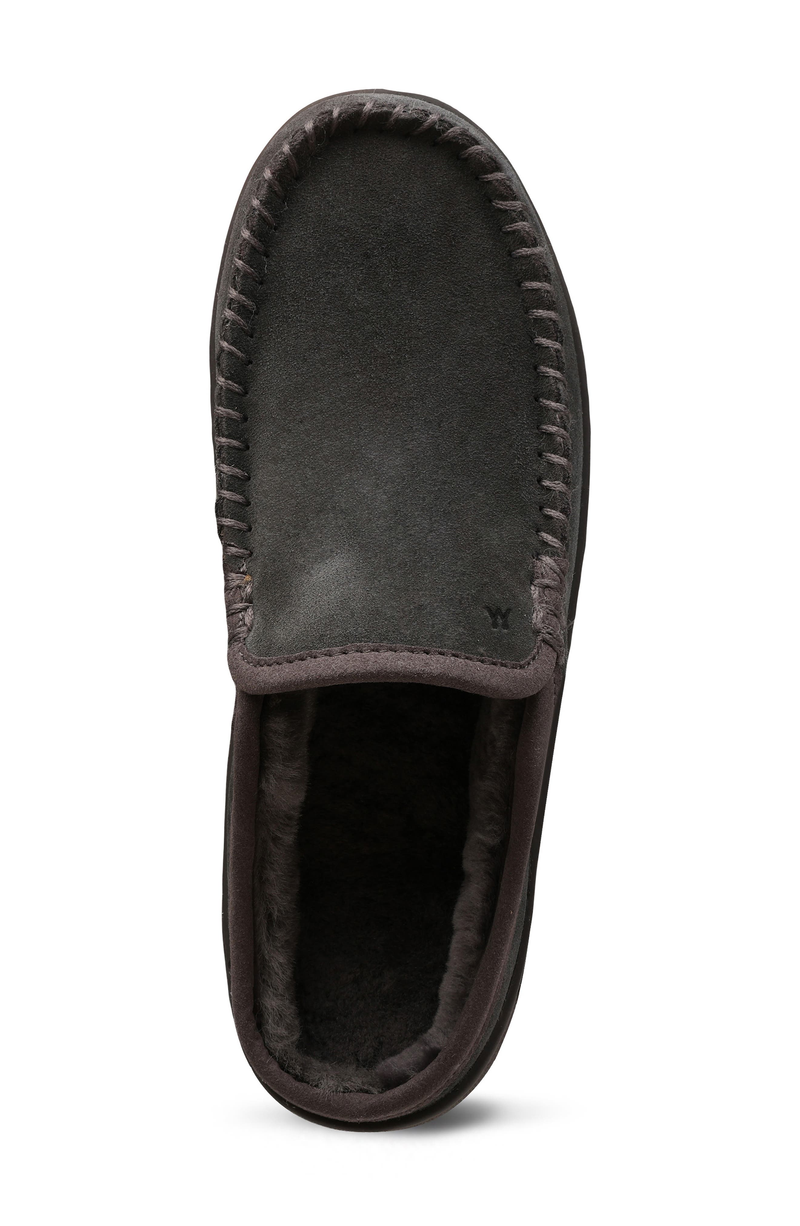 Mykos Craig Faux Shearling Lined Slipper, Alternate, color, Charcoal