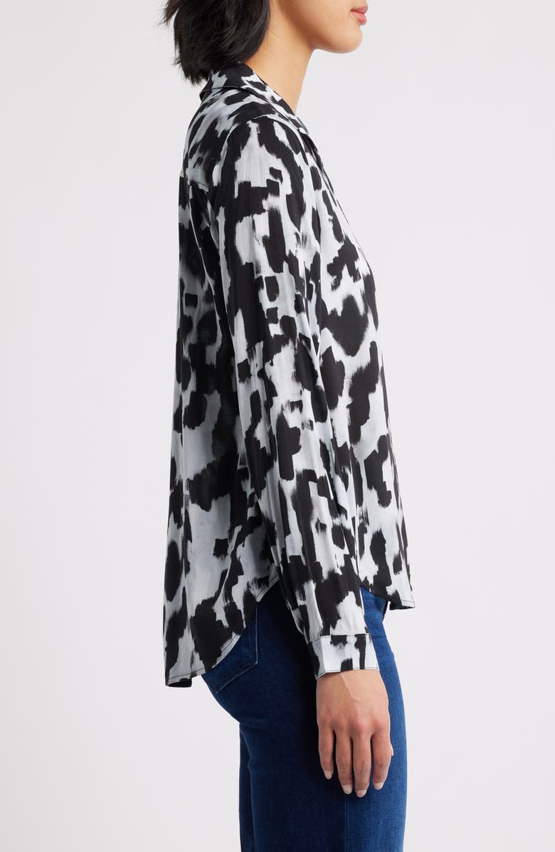 Cloth & Stone Classic Button-Up Shirt, Alternate, color, Winter Grey Lights