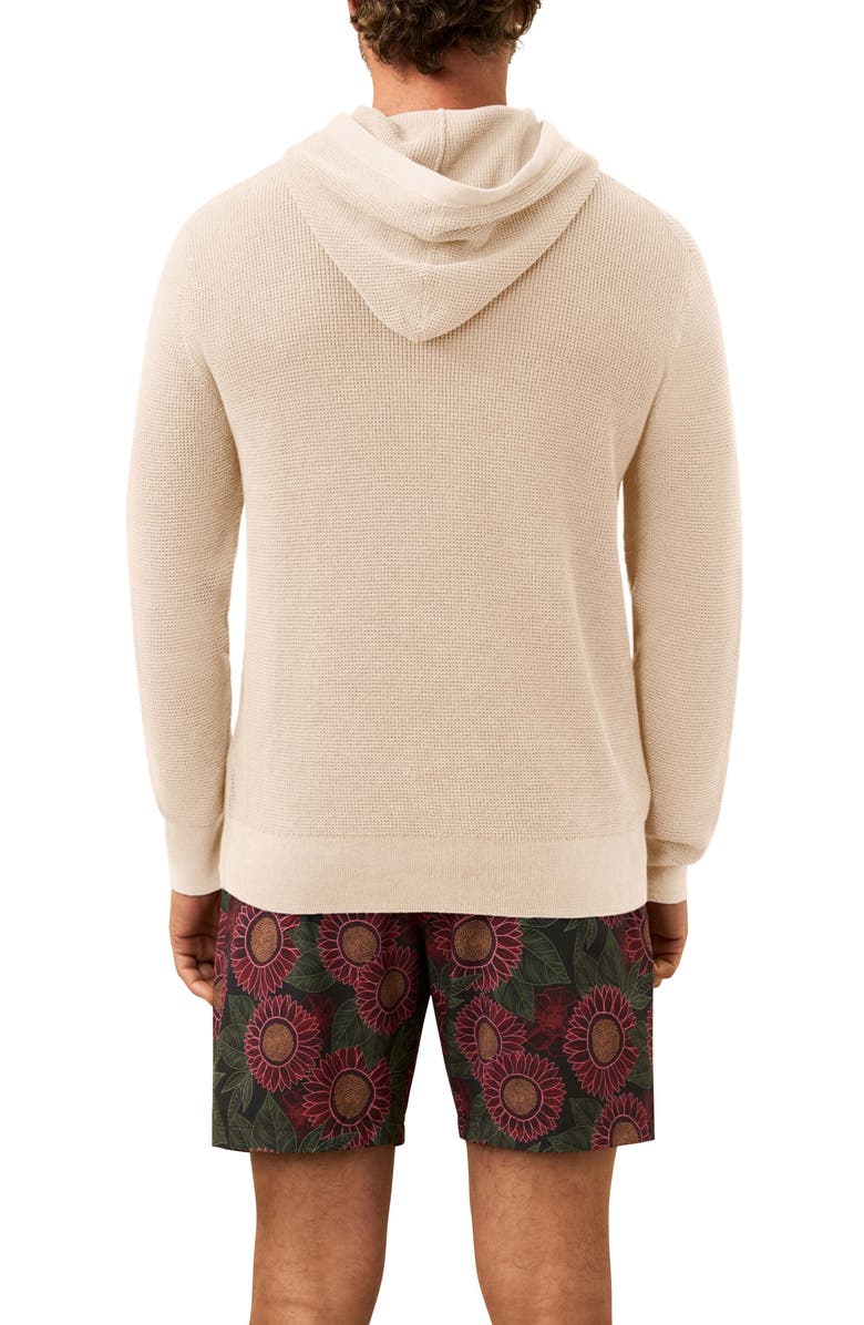 Faherty Sunwashed Sweater Hoodie, Alternate, color, Natural