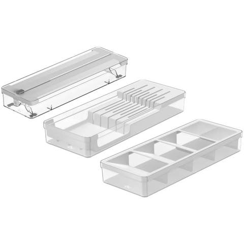 Modular Multipurpose In-Drawer Utensil Organizer Set