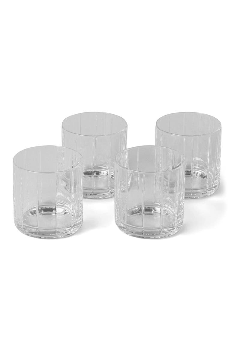 The Rocks Set of 4 Glasses, Alternate, color, CLEAR