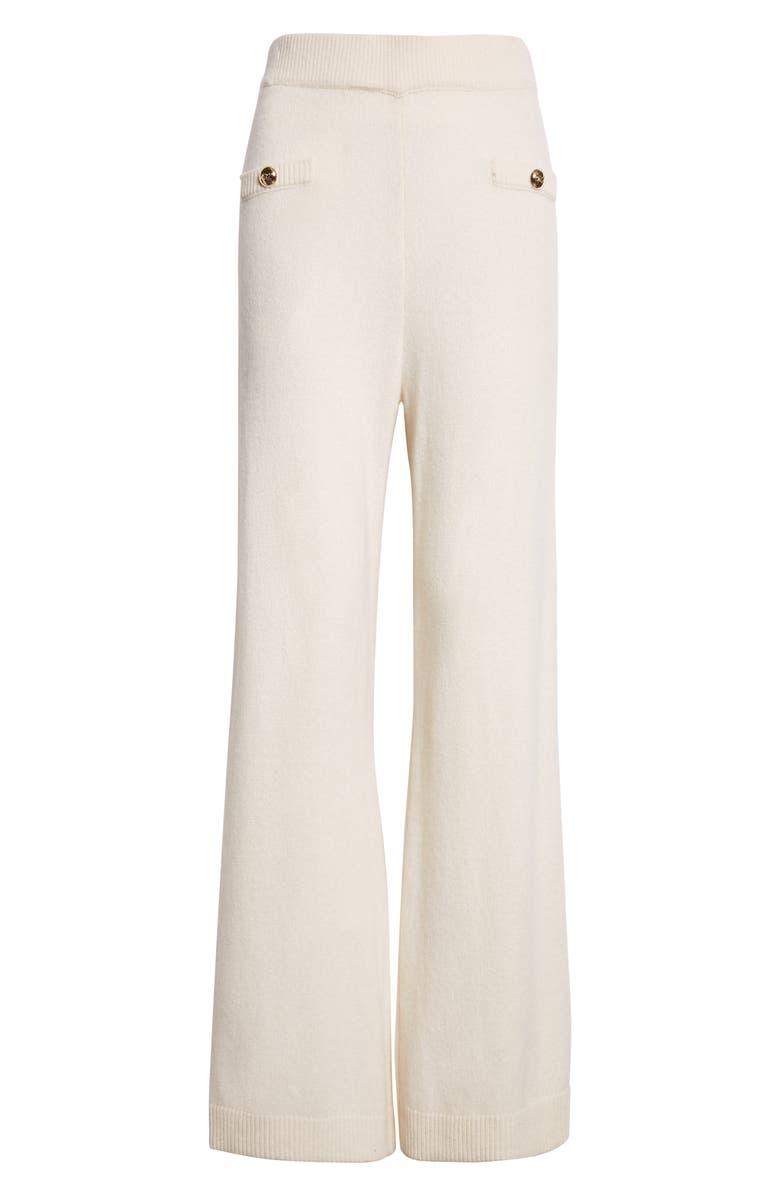 Cinq à Sept Cosmin Cashmere Sweater pants, Alternate, color, Ivory