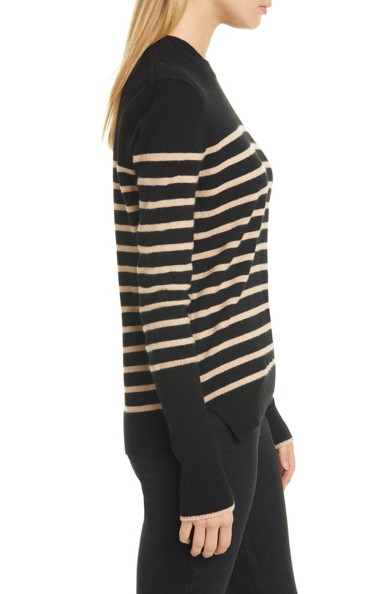 La Ligne AAA Lean Lines Cashmere Sweater, Alternate, color, 