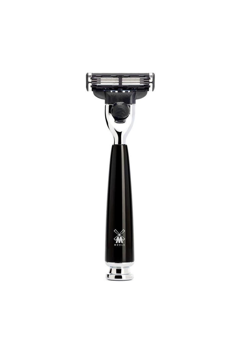 Rytmo Black Mach-3 Razor, Main, color, Black