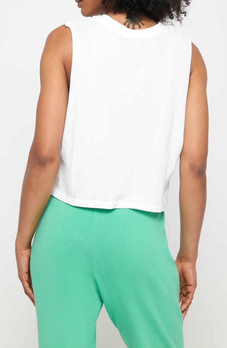 Spiritual Gangster Radiate Crop Cotton Graphic Tank Top, Alternate, color, 