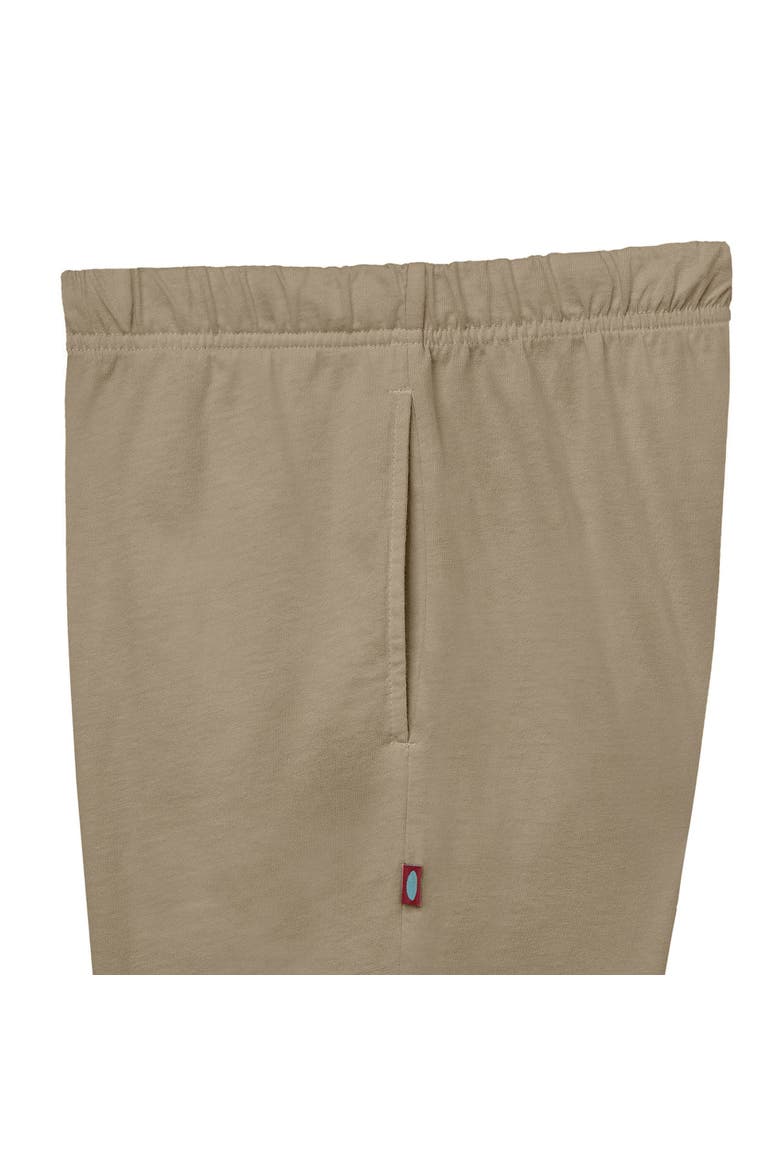 Men's Soft 100% Cotton Athletic Lounge Pocket Pant, Alternate, color, Dark Khaki
