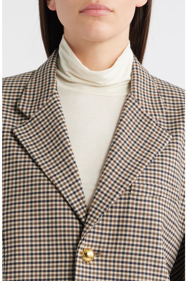 The Houndstooth Blazer, Alternate, color, NAVY MULTI