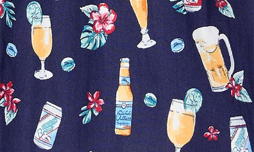 Tommy Bahama Print Boxer Shorts In Blue