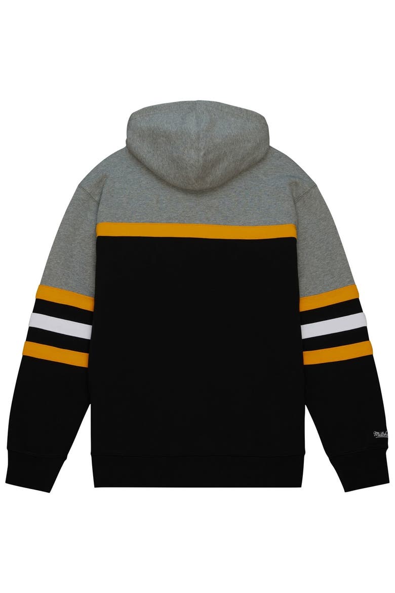 Men's Mitchell & Ness Black Grambling Tigers Head Coach Pullover Hoodie, Alternate, color, Black