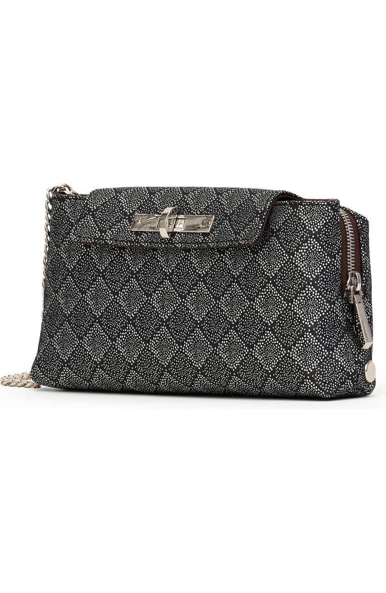 HAMMITT Small Jacquard Clutch, Alternate, color, Diamond Marquee/ Silver