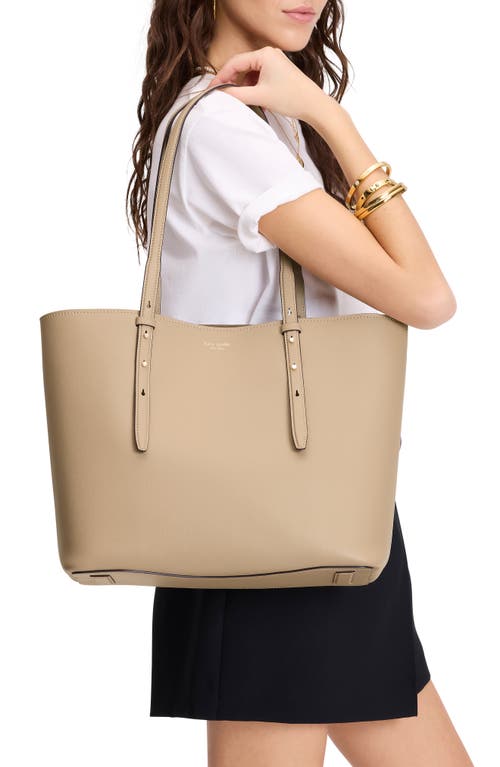 Kate Spade New York Do It All Fine Grain Leather Large Tote In Brown