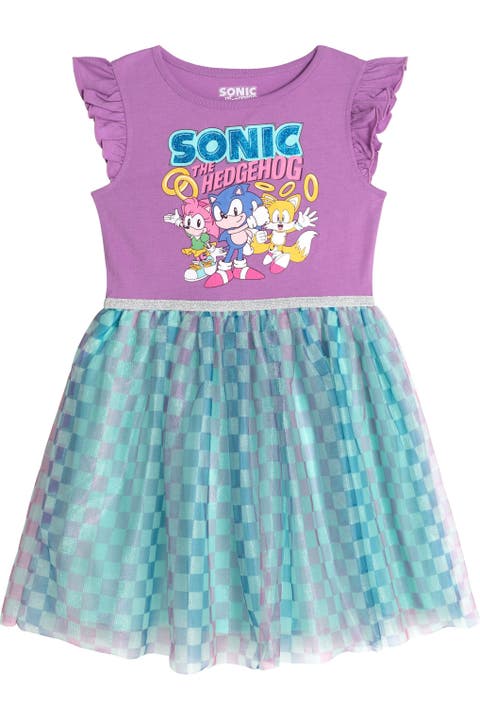 Sonic the Hedgehog Tulle Tutu Dress