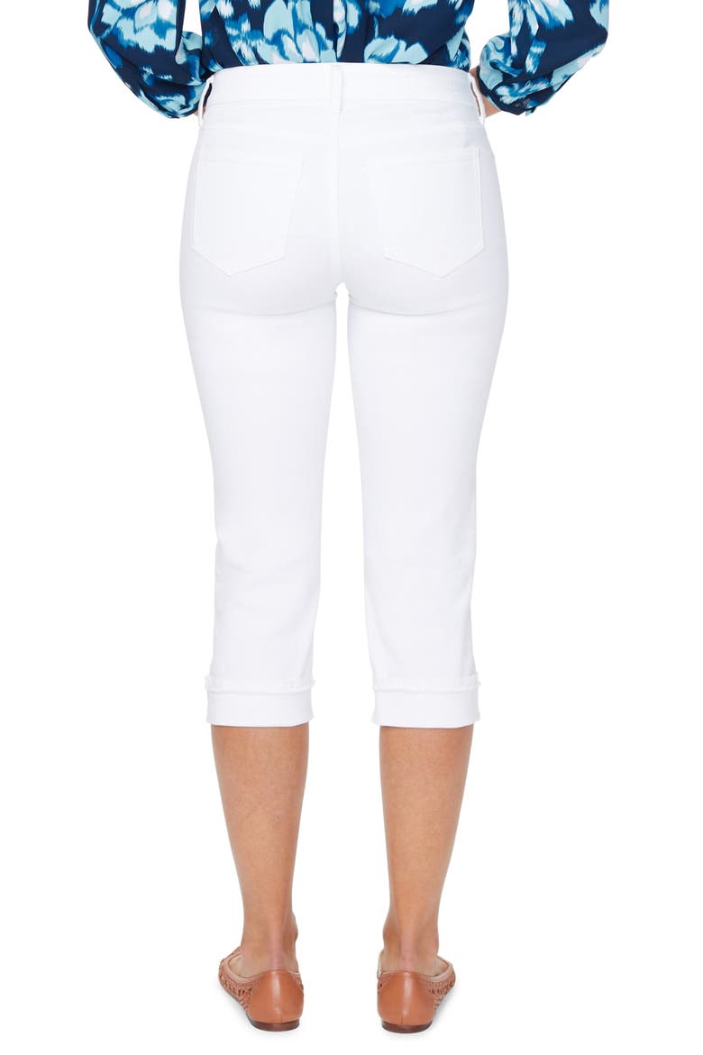 Marilyn Crop Cuff Jeans, Alternate, color, OPTIC WHITE