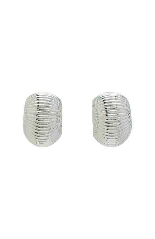 Lanvin Arpège Xl Earrings In Silver