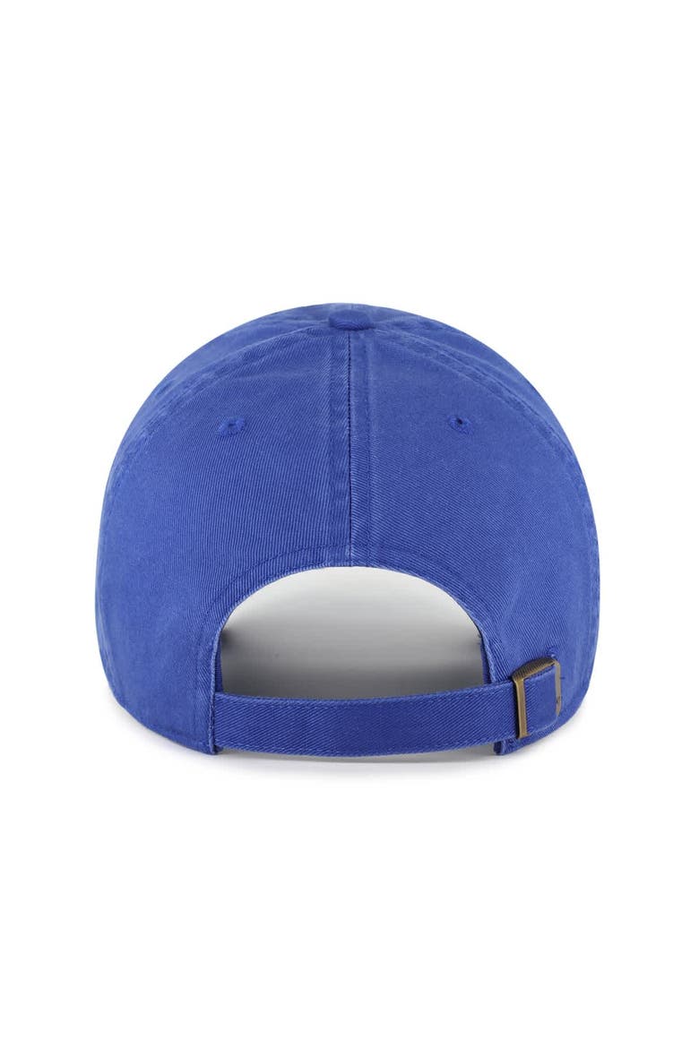 Men's '47  Royal Denver Broncos Clean Up Adjustable Hat, Alternate, color, Royal