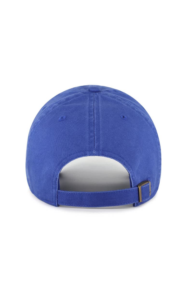 '47 Men's '47  Royal Denver Broncos Clean Up Adjustable Hat, Alternate, color, Royal