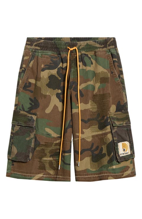 Camo Cargo Shorts