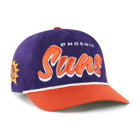 Men's '47 Purple/Orange Phoenix Suns Dropshadow Rope Hitch Adjustable Hat