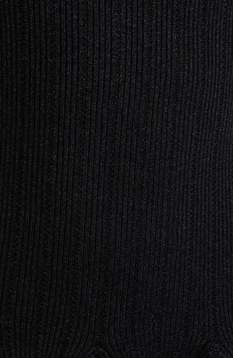 LoveShackFancy Maryanne Embellished Knit Minidress, Alternate, color, 