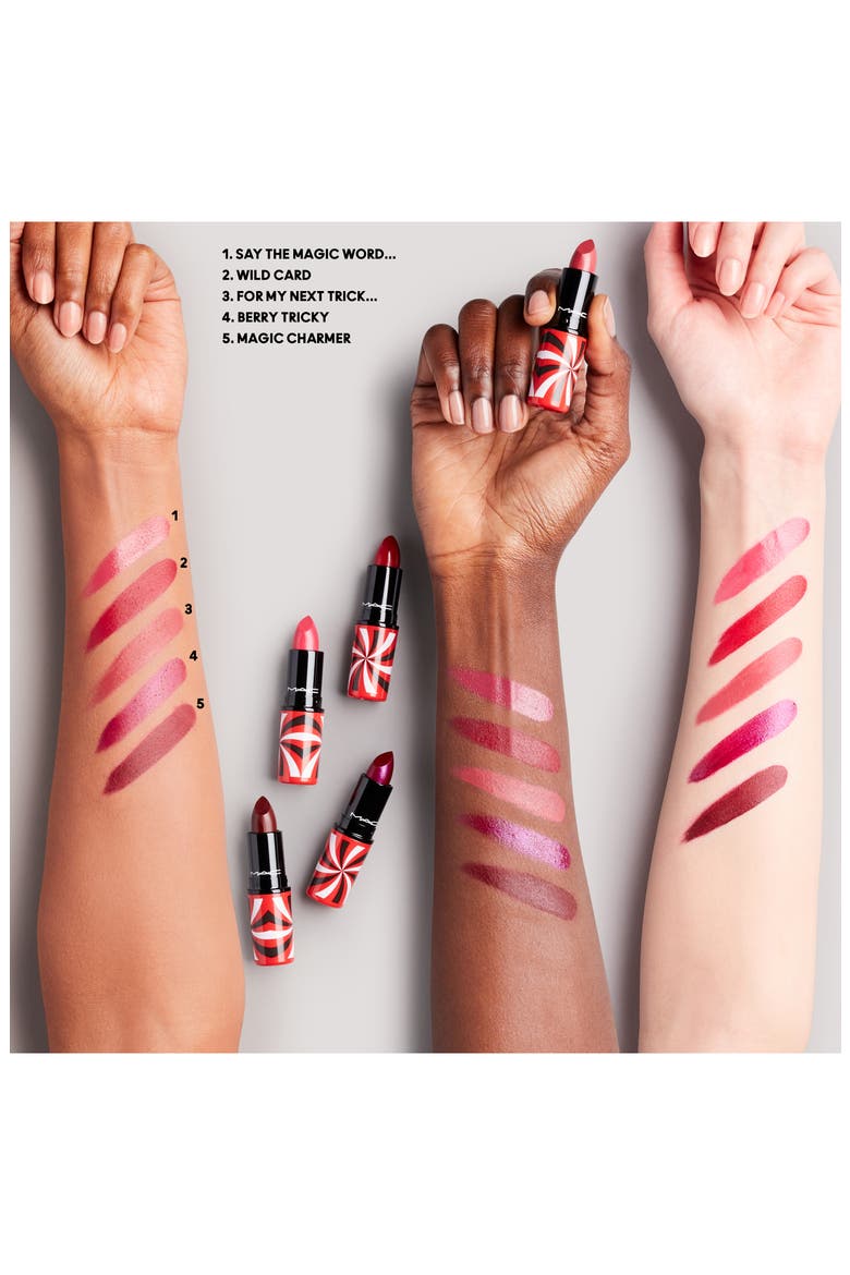 MAC Hypnotizing Holiday Lipstick (Limited Edition), Alternate, color, BERRY TRICKY