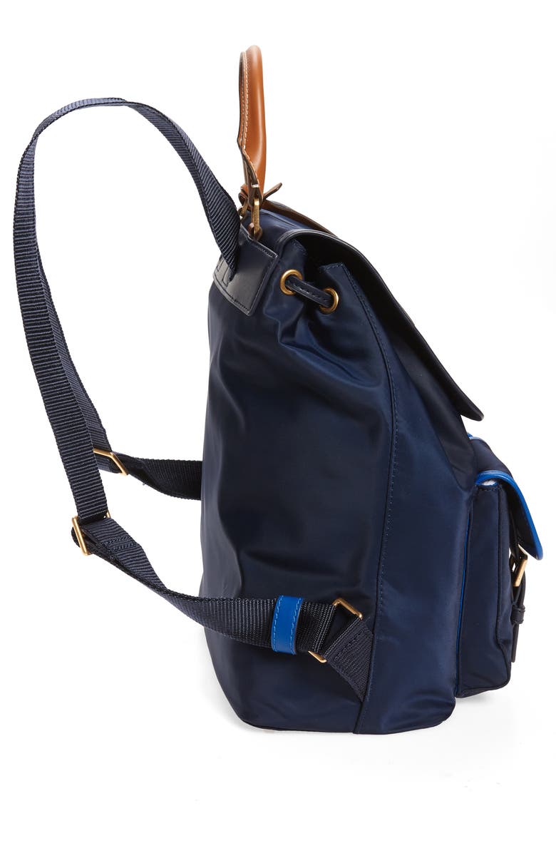 Tory Burch Perry Nylon Backpack, Alternate, color,