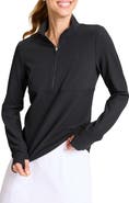 Tommy Bahama Abby Rib Half Zip Top