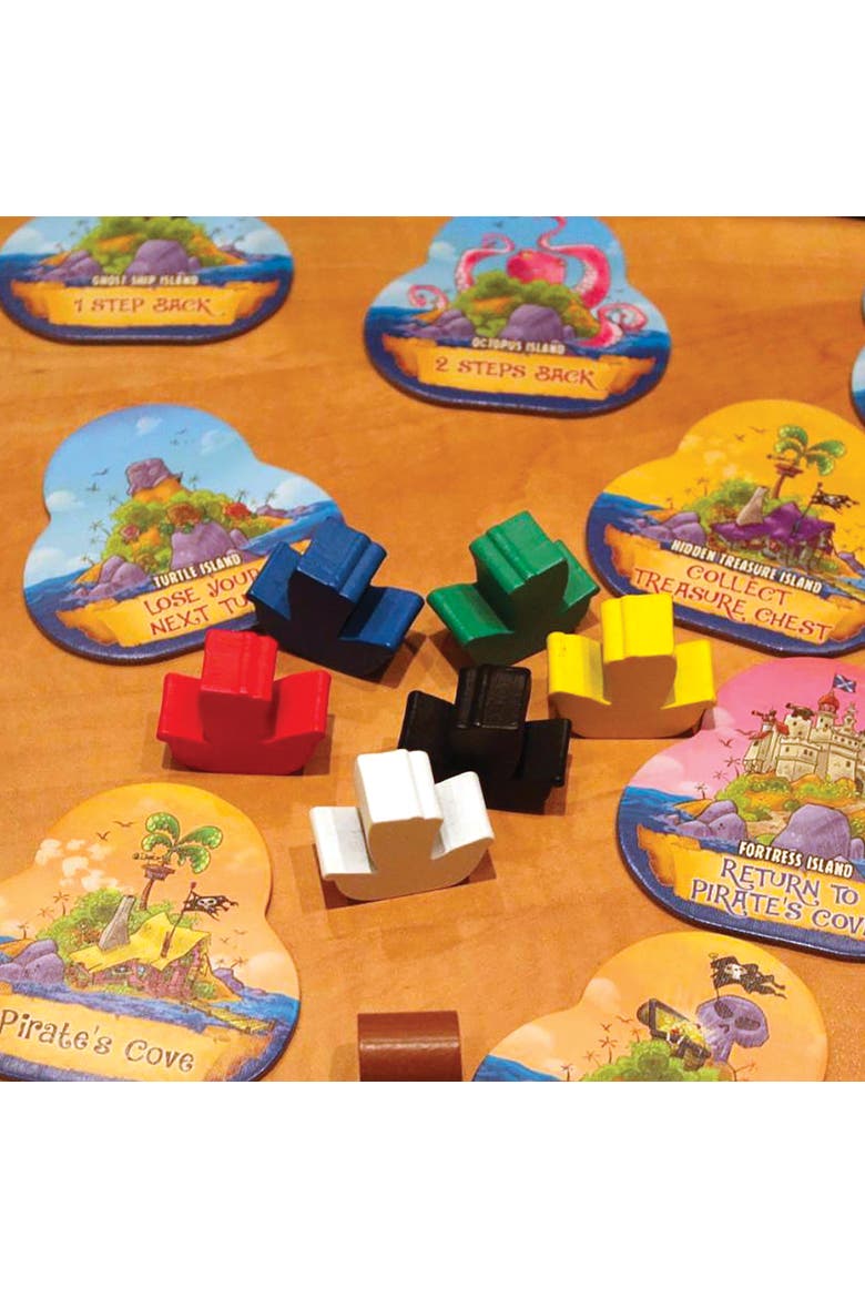 Mystery Island Pirates Tile Game, Alternate, color, Multicolored