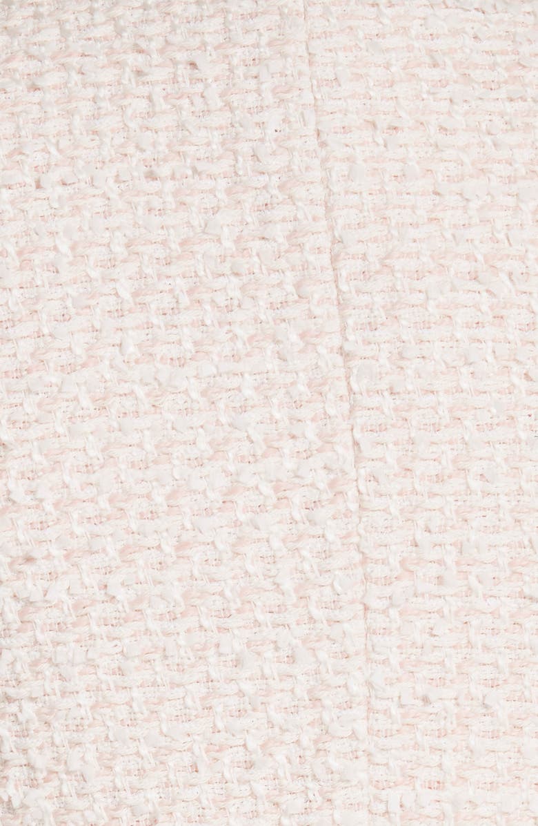 Rebecca Taylor Ruffle Sleeve Tweed Jacket, Alternate, color, 