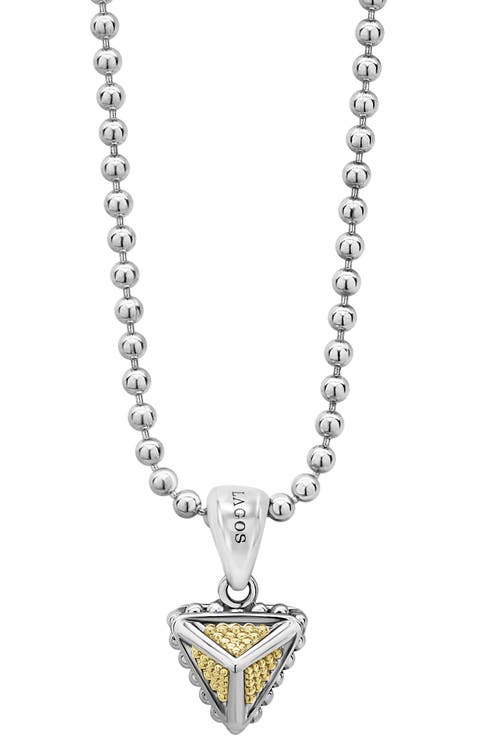 KSL Pyramid Pendant Necklace