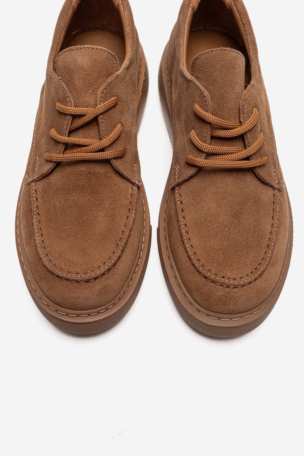 Mareon Leather Lace Up Sneaker, Alternate, color, Cognac Suede