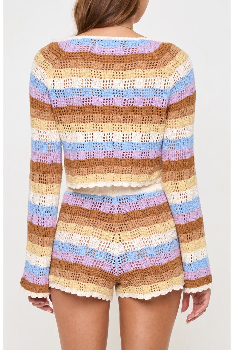 Lost Tides Cover-Up Sweater, Alternate, color, BAJA CALIFORNIA STR