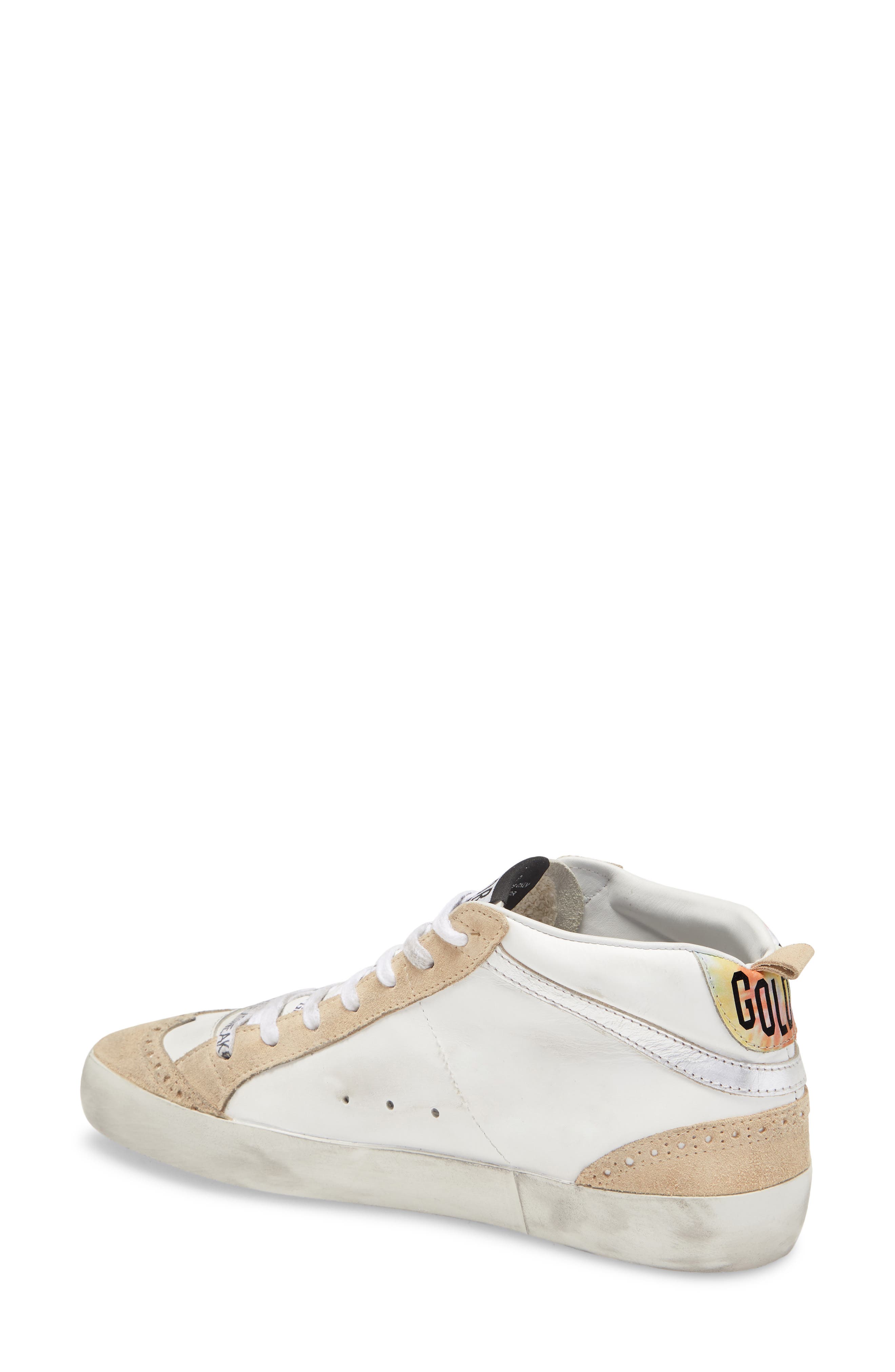 Golden Goose Mid Star Sneaker, Alternate, color, 
