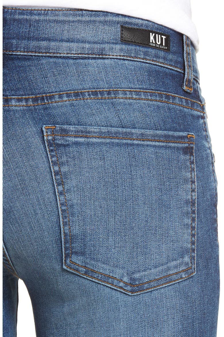 Natalie Bootcut Jeans, Alternate, color, FORGIVINGNESS
