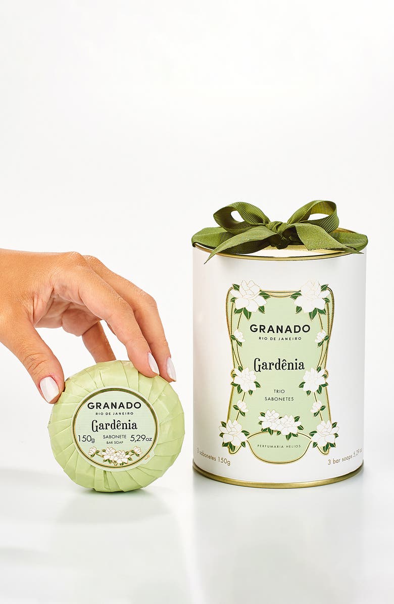 GRANADO Gardênia Bar Soaps Trio Set, Alternate, color,