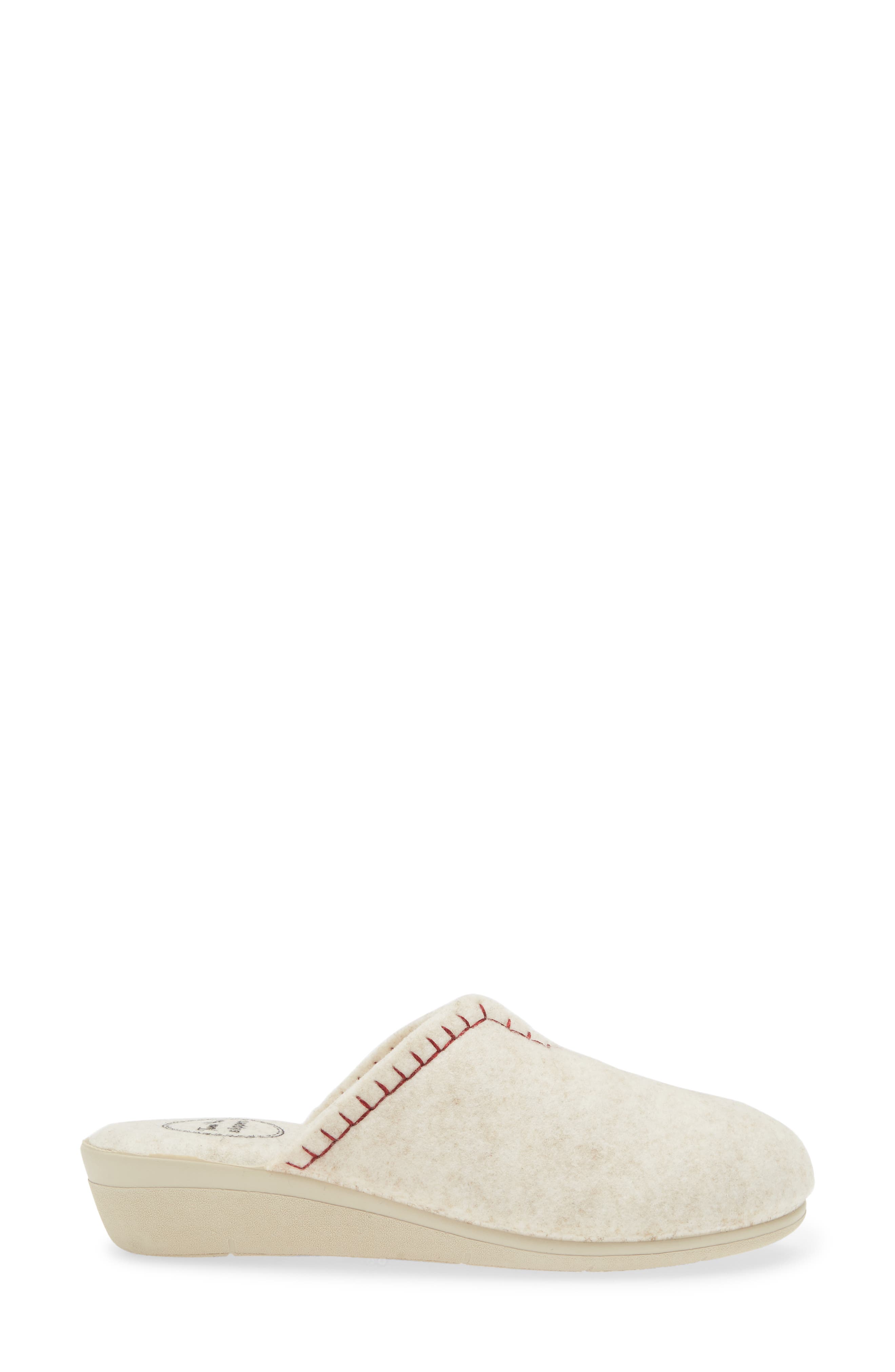 Cunit Wedge Clog, Alternate, color, ECRU