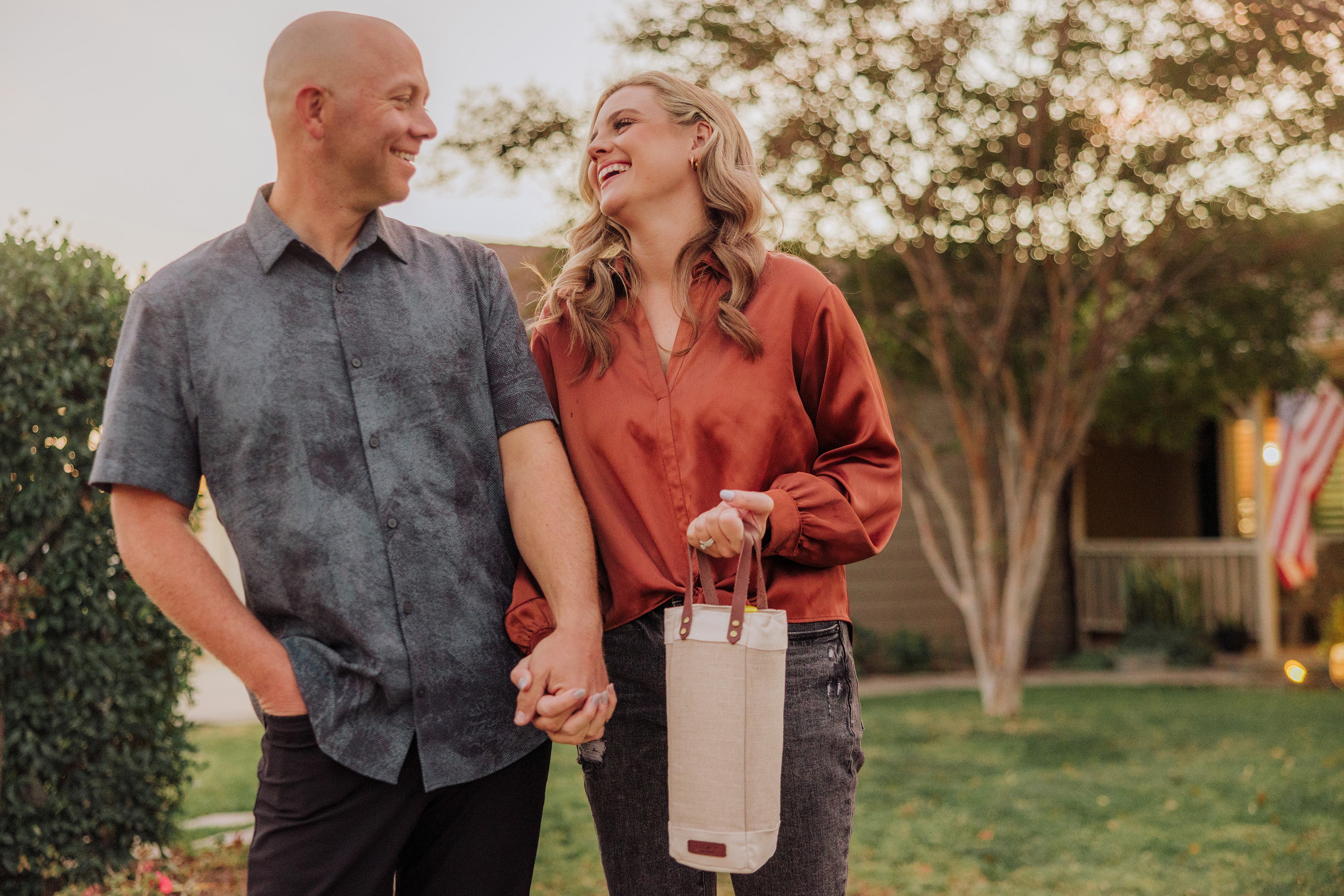 Legacy Pinot Jute Single Bottle Insulated Wine Bag, Alternate, color, 