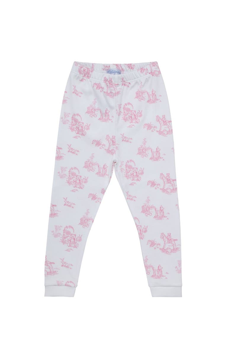 Nellapima Pink Toile Baby Pajamas - Baby, Alternate, color, Pink