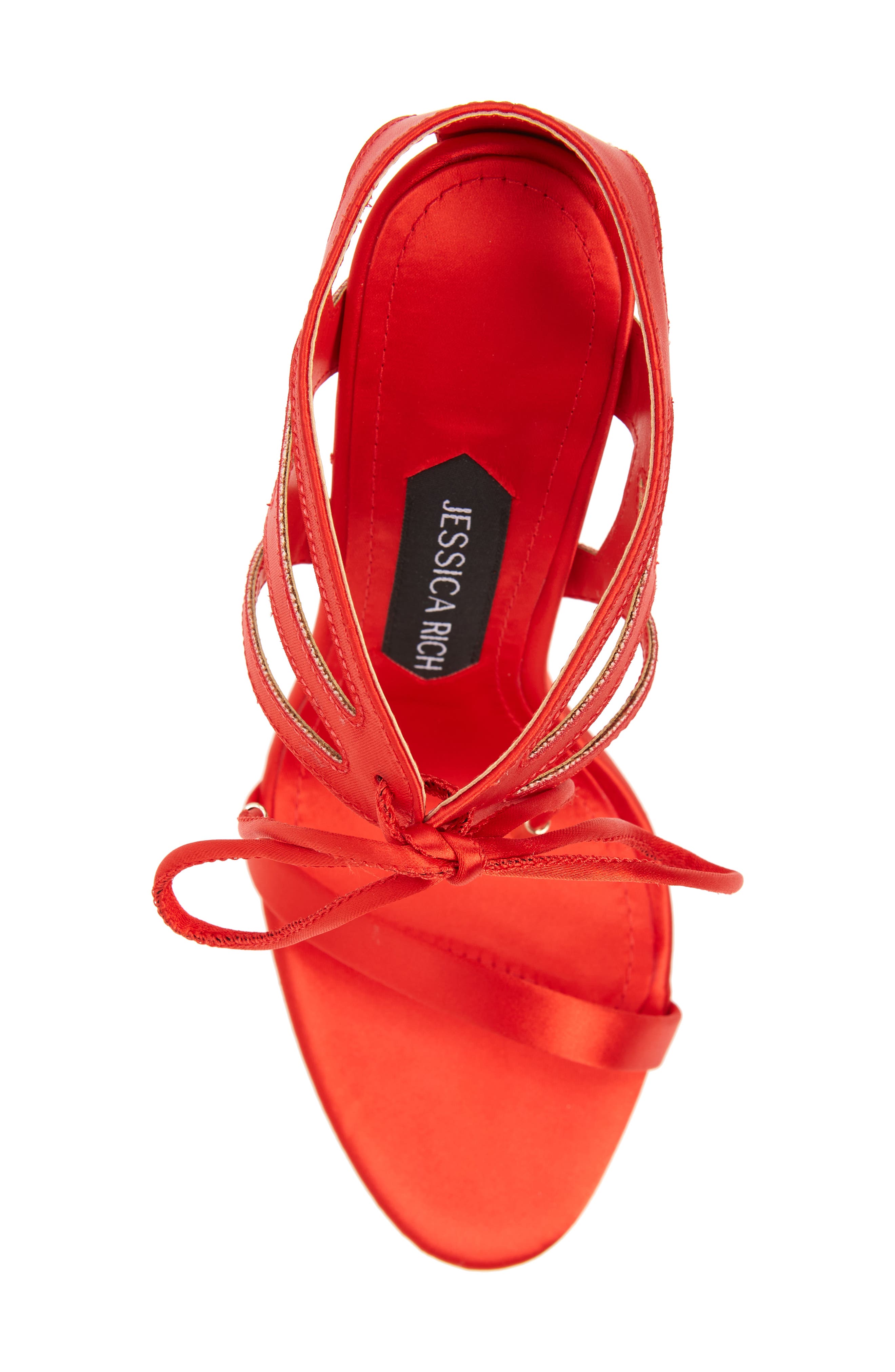 So Expensive Sandal, Alternate, color, RED