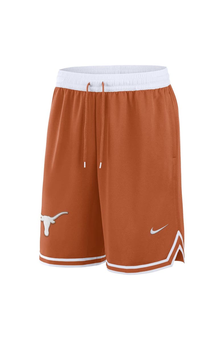 Nike Men's  Nike Texas Orange Texas Longhorns Performance Basketball Shorts, Alternate, color, 