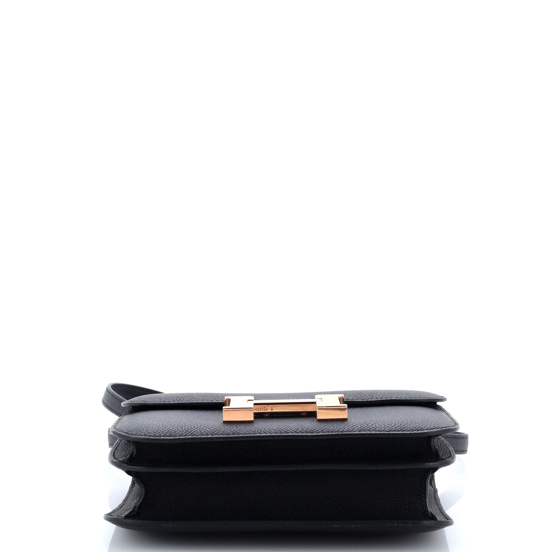 Pre-Owned Hermes Constance NM Bag Epsom 18, Alternate, color, Noir