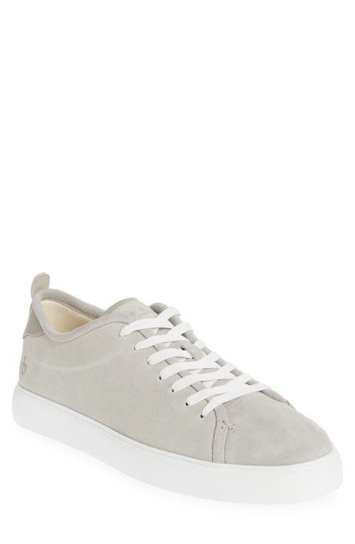Rag & Bone Perry Low Top Sneaker In Ice Grey Suede