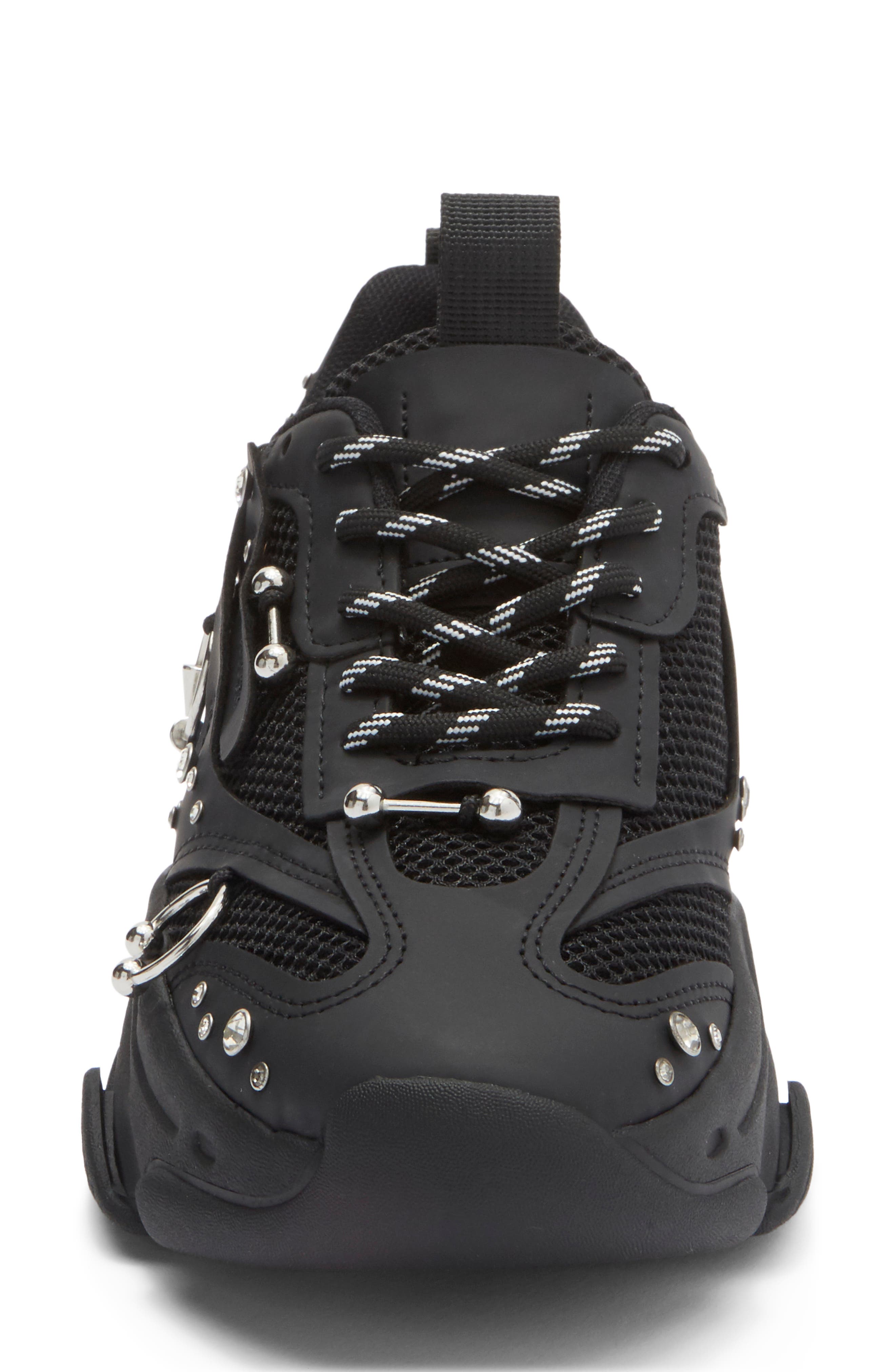 Steve Madden Possession Sneaker, Alternate, color, Black