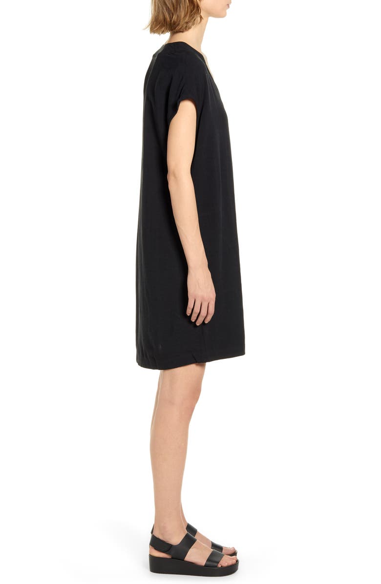 Splendid Evian V-Neck T-Shirt Dress, Alternate, color, 