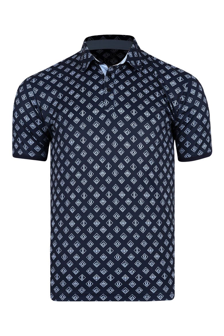 Jackson Geo Pattern Golf Polo, Alternate, color, NAVY-SKY