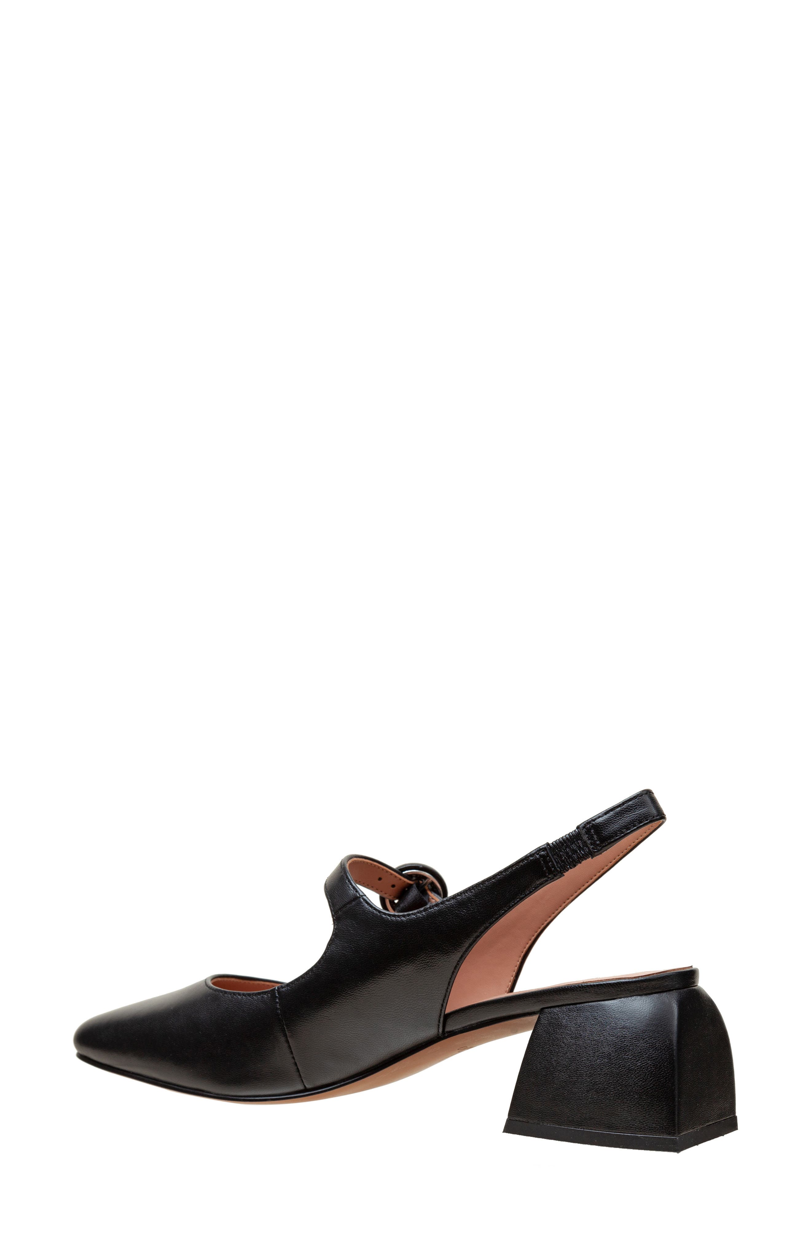 Linea Paolo Manu Slingback Mary Jane Pump, Alternate, color, Black